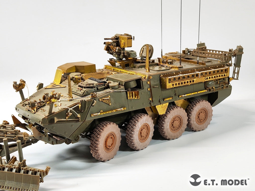 E.T. Model P35-149 U.S.Army Stryker Armored Vehicle Sagged Wheels For AFV CLUB kit 1/35 – Bild 5