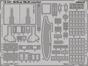 Eduard 72527 Hellcat Mk. II exterior 1/72 EDUARD