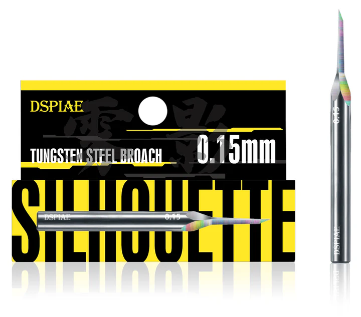 DSPIAE YPB-015 Tungsten Steel Broach 0,15 mm
