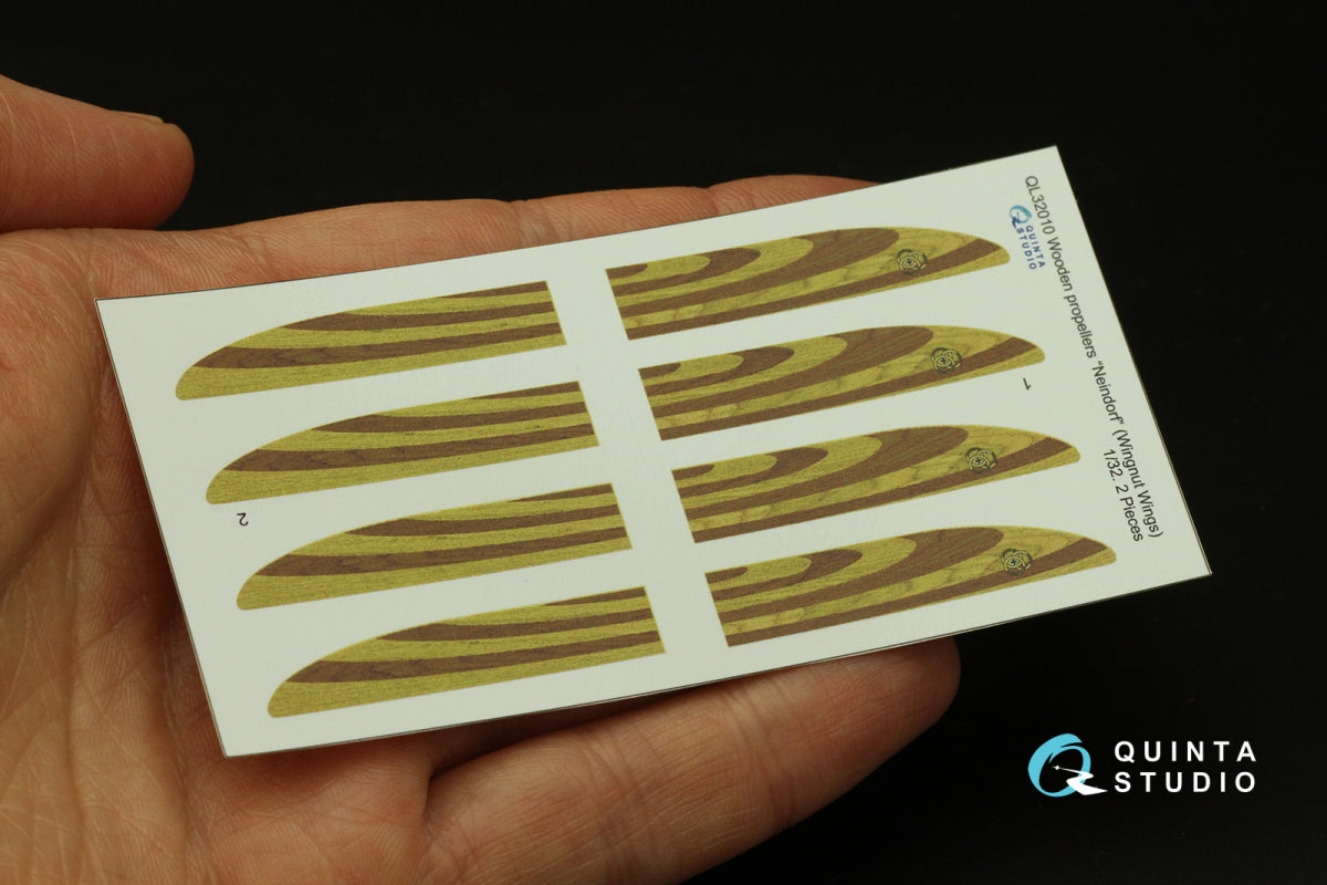 Quinta Studio QL32010 Wooden Propellers Neindorf (Wingnut Wings) 1/32 – imagen 3
