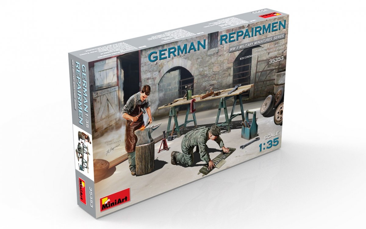 Miniart 35353 RÉPARATEUR ALLEMAND 1/35 – image 2