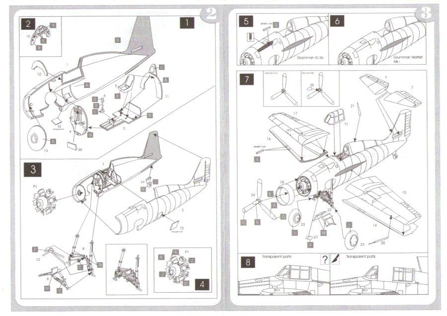 AZ Model AZ7322 Grumman G-36A 1/72 – zdjęcie 4