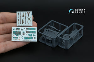 Intérieur imprimé en 3D et coloré sur papier décalcomanie (ICM) pour MiG-25RBF de Quinta Studio QD+48559 (avec pièces en résine imprimées en 3D) à l&amp;#39;échelle 1/48 – image 5