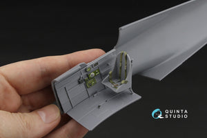 Quinta Studio QD32255 Curtiss H-75 Hawk 3D-Printed &amp;amp; colored Interior on decal paper (Special Hobby) 1/32 – image 7
