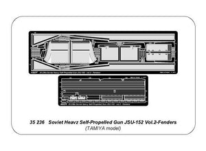 Aber 35236 Soviet heavy self-propelled gun JSU-152 - vol. 2 - additional set - fenders 1/35 – image 5