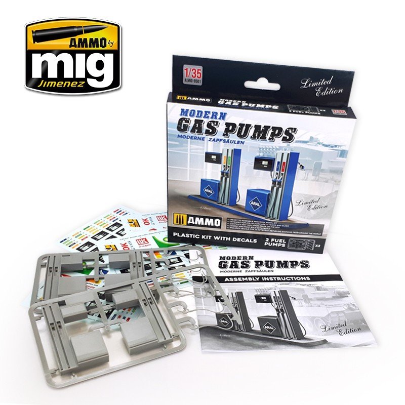AMMO de Mig Jimenez 8501 POMPES À GAZ MODERNES Édition Limitée (1/35) – image 2