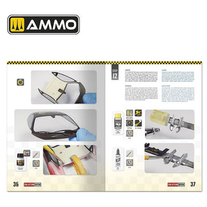 AMMO of Mig Jimenez 6604 SOLUTION BOOK 24 – How to Paint and Lacquer scale cars (Multilingual Book) – Bild 3