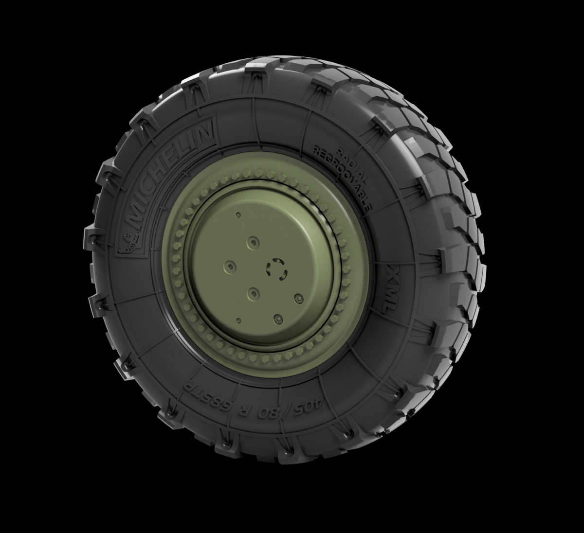 Panzer Art RE35-781 Boxer GTF Road wheels (Michelin XML) 1/35 – zdjęcie 3