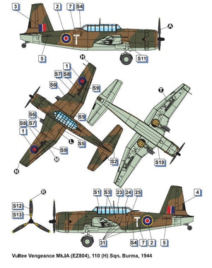 Dora Wings 72038 Vultee A-31 Vengeance 1/72 – image 6