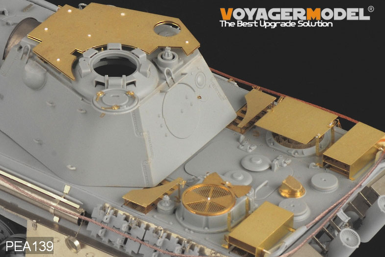 Maquette Voyager PEA139, char antiaérien allemand Panther F de la Seconde Guerre mondiale (pour DRAGON 6403), échelle 1/35 – image 2