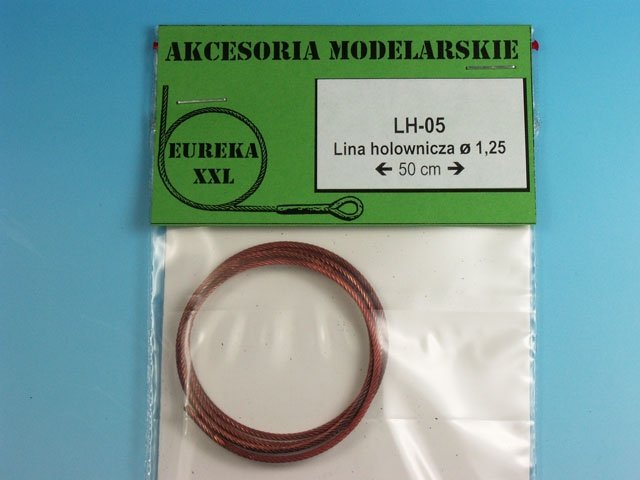Câble métallique Eureka XXL LH-05 1,25 mm x 50 cm, câble de remorquage