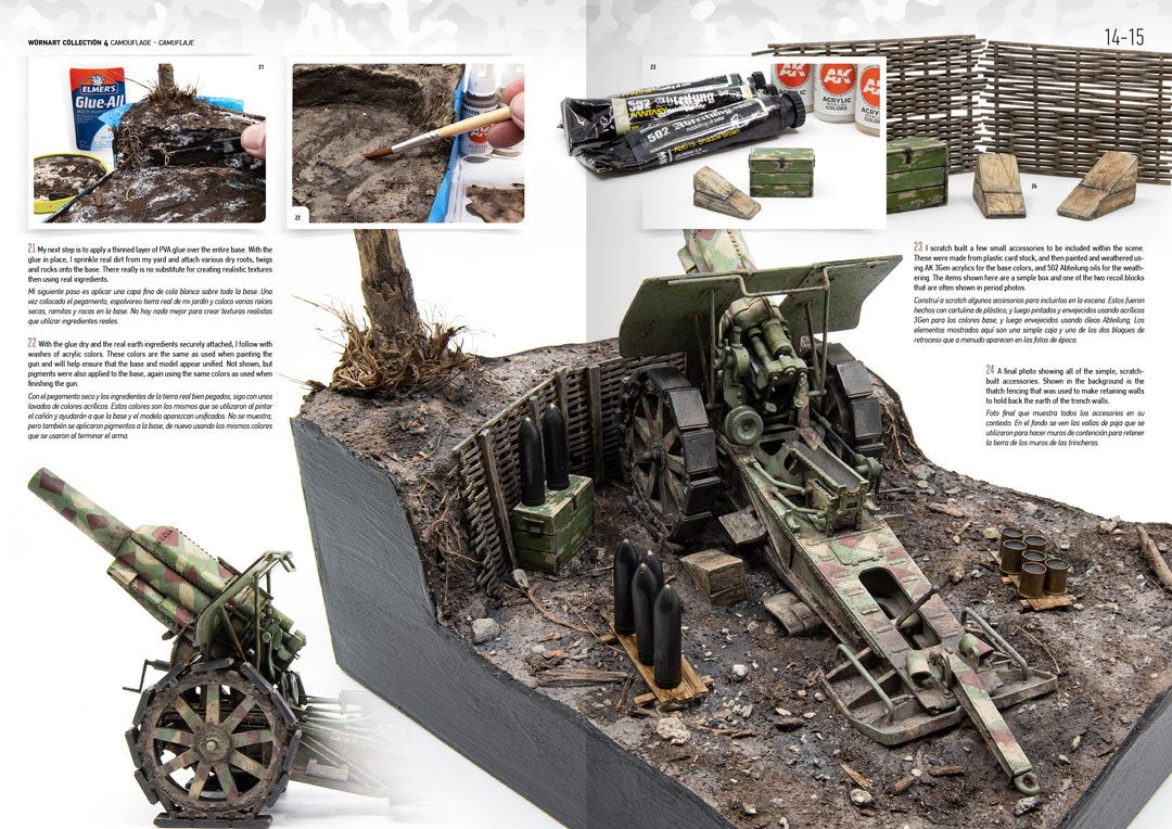 AK Interactive AK4906 WORN ART COLLECTION ISSUE 04 – CAMOUFLAGE – Bild 2