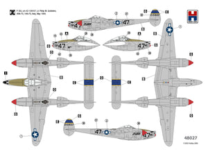 Hobby 2000 48027 P-38J Lightning ETO 1944 (ACADEMY+ CARTOGRAF + MASKI) 1/48 – immagine 3