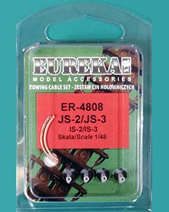 Eureka XXL ER-4808 Towing cable for Soviet IS-2 and IS-3 Tanks 1/48 – Bild 2