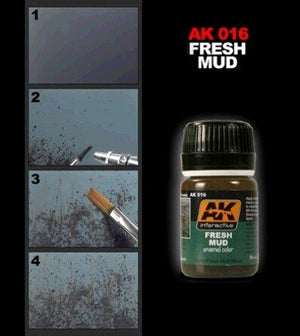 AK Interactive AK016 Fresh Mud 35ml – image 2