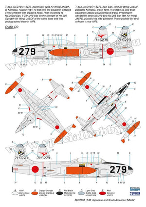 Special Hobby 32066 T-33 &amp;#39;Japanese and South American T-Birds&amp;#39; 1/32 – Bild 7