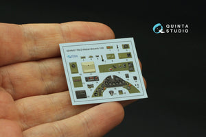 Quinta Studio QD48421 FM-2 Wildcat 3D-Printed &amp;amp; coloured Interior on decal paper (Eduard) 1/48 – Bild 3