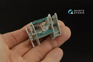 Intérieur imprimé en 3D et coloré sur papier décalcomanie Quinta Studio QD48318 F4F-3 (Hobby Boss) à l&amp;#39;échelle 1/48 – image 11