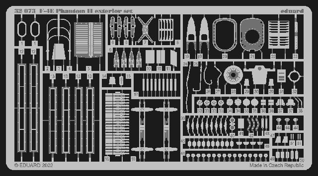 Eduard 32073 F-4E exterior 1/32 Tamiya