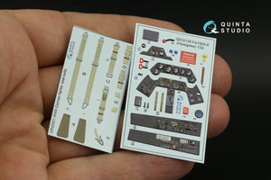 Quinta Studio QD32126 FW 190A-8 3D-Printed &amp;amp; coloured Interior on decal paper (Hasegawa) 1/32 – zdjęcie 11