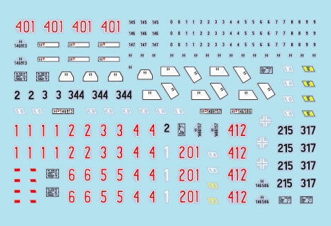 Star Decals 72-A1143 Frundsberg 1. 10. SS-Panzer Division. Versions SdKfz 250 ALT et NEU. Échelle 1/72 – image 2