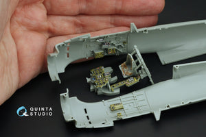 Quinta Studio QD48468 A6M2 Zero (Mitsubishi Prod.) 3D-Printed coloured Interior on decal paper (Academy) 1/48 – immagine 10