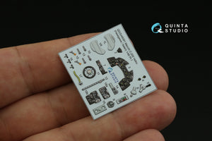 Quinta Studio QD48391 Macchi C.205 Veltro 3D-Printed &amp;amp; coloured Interior on decal paper (Hasegawa/Italeri) 1/48 – imagen 7