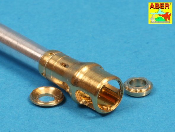 Aber 35L-036n German 7,5cmKwK42L/70 gun barrel with muzzle brake for Panther Ausf. G Late 1/35 – Bild 5