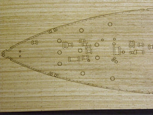 Pontos 35008WD1 HMS King George V Wooden Deck set 1/350 – image 2