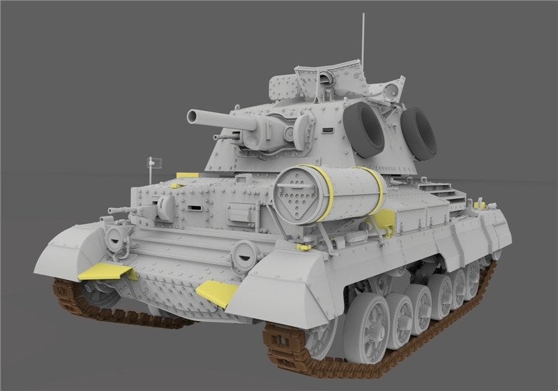 Gecko Models 35GM0001 CRUISER TANK MK.II ACS WITH INTERIOR 1/35 – zdjęcie 2