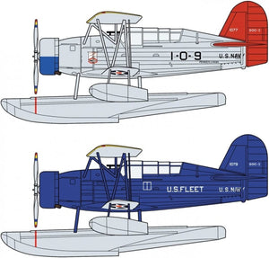 Hasegawa 02394 SOC-3 Seagull Seaplane Battleship USS Pennsylvania 1/72 – zdjęcie 3
