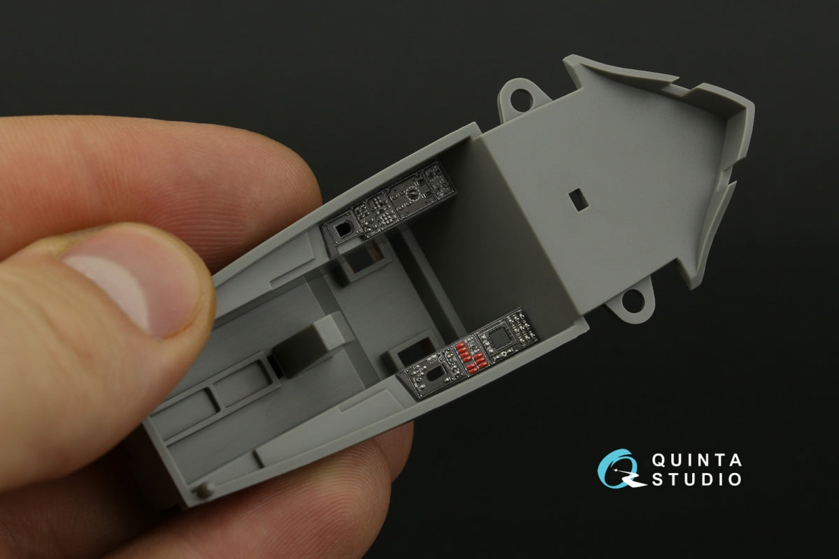 Quinta Studio QD48441 J-20 3D-Printed colored Interior on decal paper (Meng) 1/48 – image 7