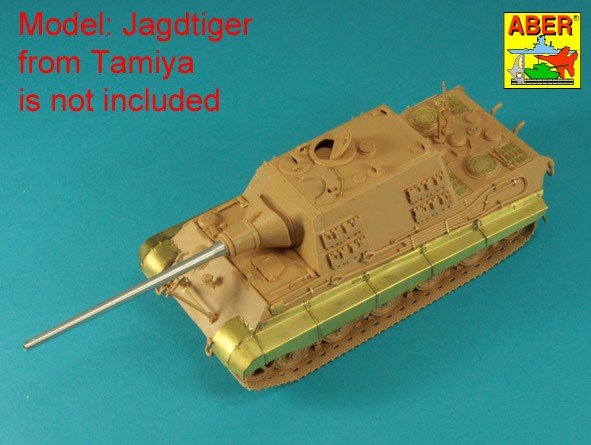 Aber 48052 Niemiecki niszczyciel czołgów Jagdtiger - Sd.Kfz. 186 / Panzerjäger Jagdtiger Sd.Kfz.186 - GERMAN TANK DESTROYER 1/48 – Bild 15