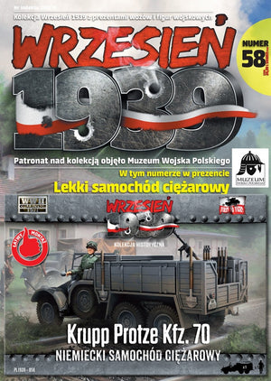 First to Fight PL058 Samochód ciężarowy Krupp Protze Kfz. 70 1/72