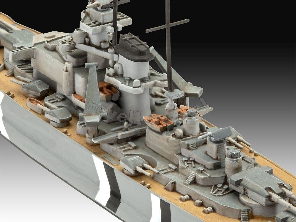 Revell 05637 Gift Set - The Legendary Bismarck 1/700 – zdjęcie 4