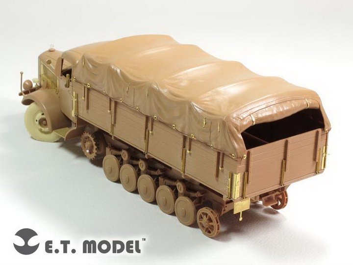 ET Modèle E35-135 WWII German Heavy Halftrack L 4500 R MAULTIER (Pour ZVEZDA 3603) (1/35) – image 3