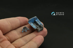 Quinta Studio QD72060 Su-35S 3D-Printed &amp;amp; coloured Interior on decal paper (GWH) 1/72 – immagine 9