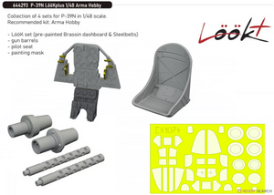 Eduard 644293 P-39N LooKplus detail set for Arma Hobby 1/48 – Bild 2