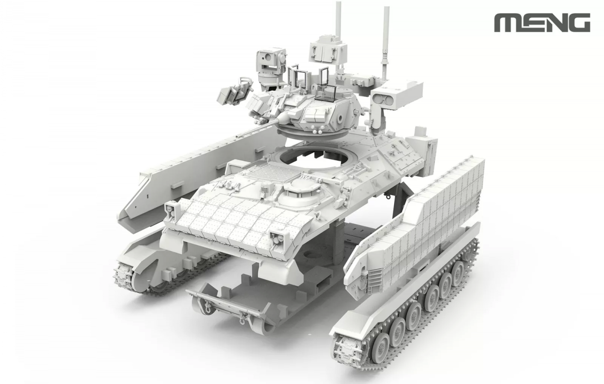 Meng Model 72-005 M2A3 Bradley w/ BUSK III 1/72 – immagine 4