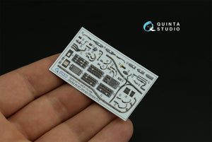 Quinta Studio QD32157 F-15C Late/F-15J late 3D-Printed &amp;amp; coloured Interior on decal paper (Tamiya) 1/32 – imagen 4
