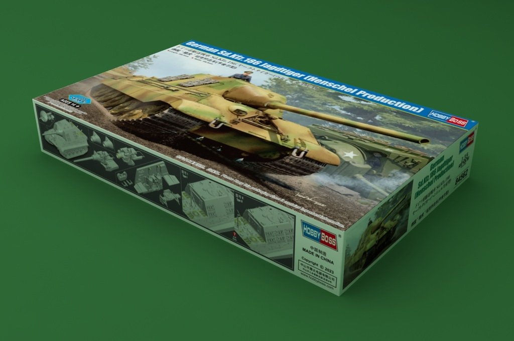 Hobby Boss 84562 German &amp;quot;Tiger&amp;quot; tank destroyer (Henschel type) 1/35 – imagen 2