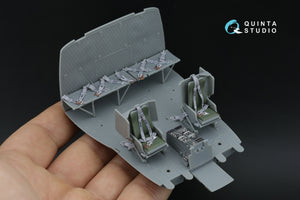 Quinta Studio QD35158 UH-1B 3D-Printed &amp;amp; colored Interior on decal paper (Trumpeter) 1/35 – image 3