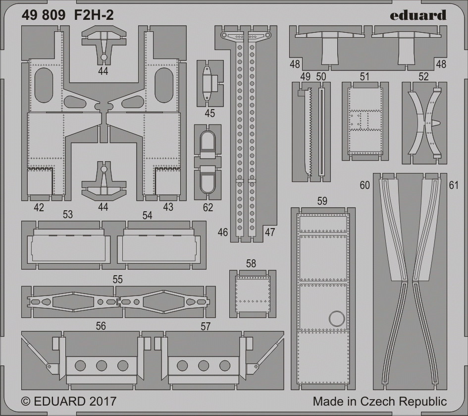 Eduard 49809 F2H-2 KITTY HAWK 1/48 – immagine 2