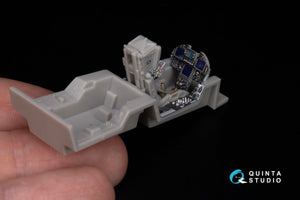 Quinta Studio QD48284 F/A-18A++ 3D-Printed &amp;amp; coloured Interior on decal paper (Hasegawa) 1/48 – zdjęcie 8