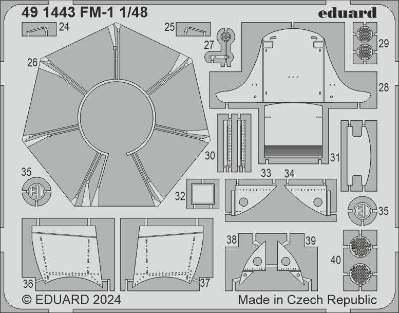 Eduard 491443 FM-1 TAMIYA 1/48 – image 2