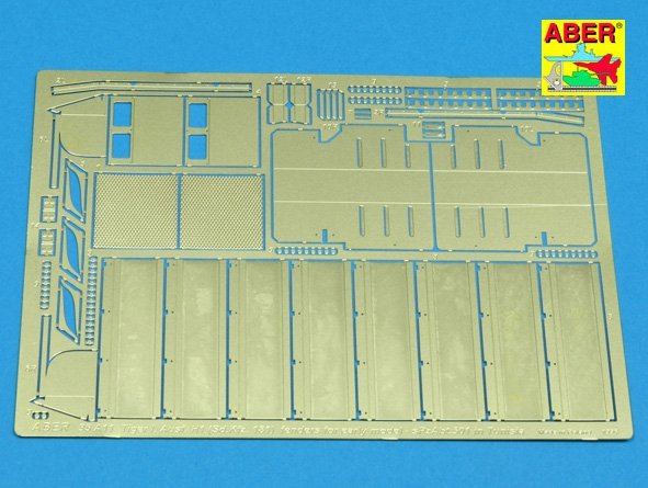 Aber 35A011 Błotniki boczne do Tiger I H1 (Afryka) 1/35