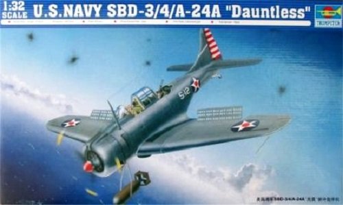 Trumpeter 02242 SBD-3/4/A-24A Avion Dauntless (1/32)