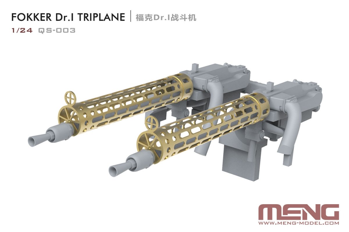 Meng Model QS-003 Fokker Dr.I Triplane 1/24 – image 3