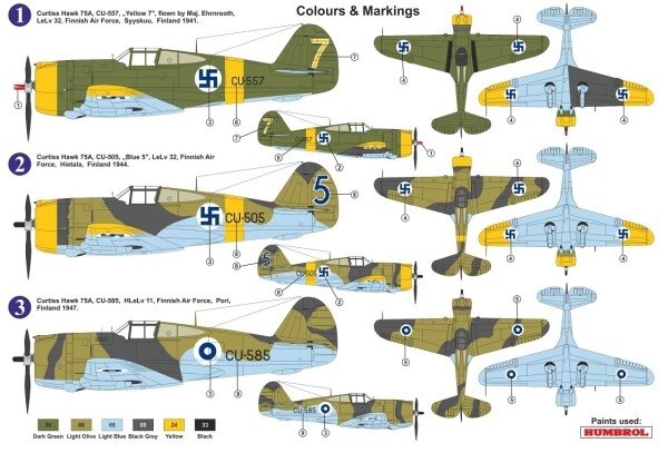 AZ Model AZ7655 Curtiss Hawk H-75A Nordic Hunter 1/72 – Bild 2