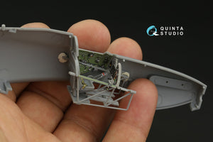 Intérieur imprimé en 3D et coloré sur papier décalcomanie Quinta Studio QD48401 Hawker Hurricane (Hobby Boss) 1/48 – image 11